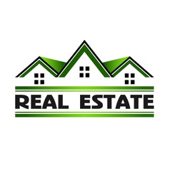 Real Estate Green vector image