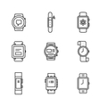 Wearable technology vector image