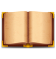 Old book vector image