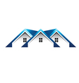 Roof houses logo vector image