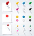 Pins vector image
