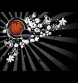 Basketball vector image