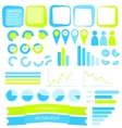 Infographics elements vector image