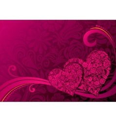 Valentines Background Valentines Background vector image