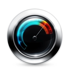 Speedometer vector image