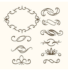 Design elements vector image
