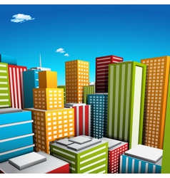 City vector image