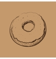 Cake sketch vector image