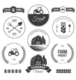 Farm labels 2 Farm labels 2 vector image
