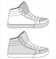 Sports footwear vector image