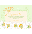 Hand drawn greeting card vintage art deco style vector image