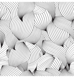 Floral ornament pattern vector image