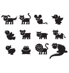 Animals Animals vector image