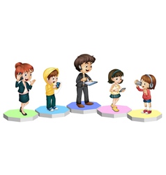 Technology Family vector image