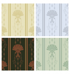 Decorative wallpaper Decorative wallpaper vector image