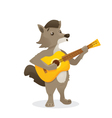 Musical animals vector image
