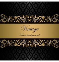 Vintage background vector image