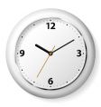 Clock on a wall vector image