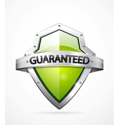 Guarantee shield vector image