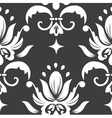 Vintage damask seamless pattern vector image