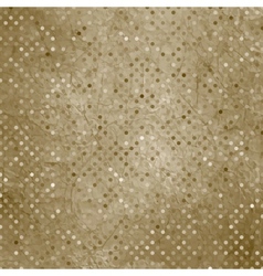 Vintage polka dot texture Vintage polka dot texture vector image