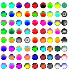 Glass buttons 081012 vector image