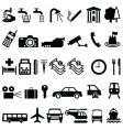 Signage elements vector image