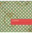 Abstract coffee rings background vector image
