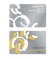Business card vector image