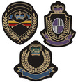 Royal badge vector image