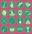 Magic icon basic style vector image