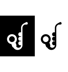 Saxophone vector image