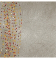 Vintage dots background vector image