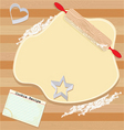 Cookie party invitation vector image