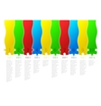Progress icons vector image