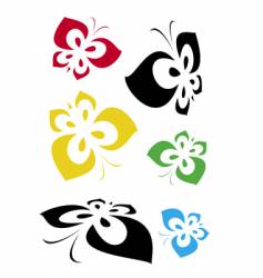Butterflies vector image