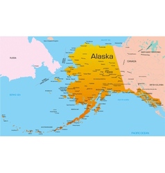 Alaska vector image
