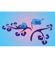 Morning in the bird family vector image