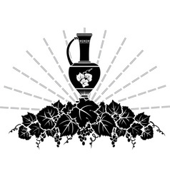 Vine symbol vector image
