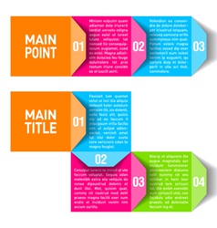 Process chart module vector image