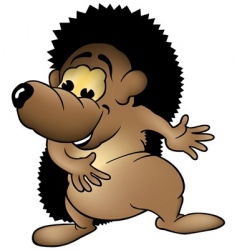 Hedgehog vector image