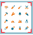Tools In a frame series vector image