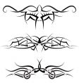 Tattoos set vector image