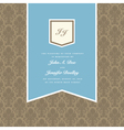 Wedding invite vector image
