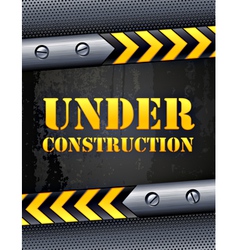 Under construction vector image