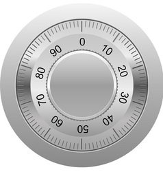 Combination lock 01 vector image