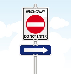 Traffic sign vector image