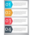 Infographic template vector image