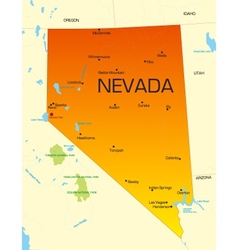 Nevada vector image