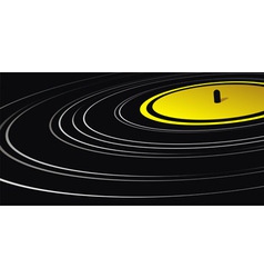 Vinyl record vector image